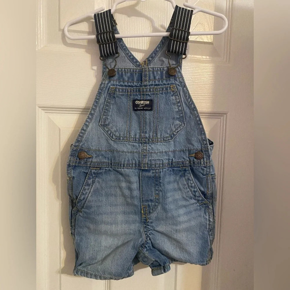 Oshkosh B’Gosh Denim Overalls - Picture 1 of 7